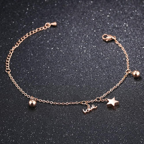 Bullion Gold Love From The Star Charm Bracelet