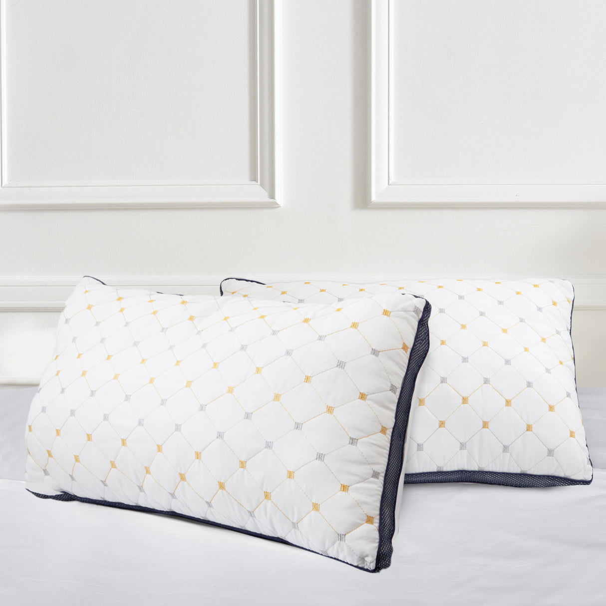 Royal Comfort Luxury Chiro Comfort Air Mesh Pillow - 2 Pack