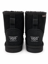 Australian Leather Ugg Classic Mini - Black - AU7
