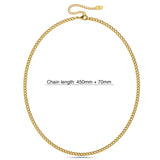 Bullion Gold Estelle Chain Link Gold Plated Necklace