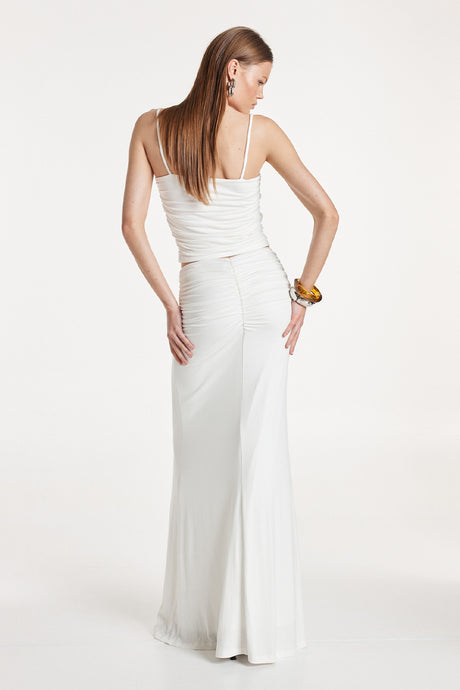 Madison The Label Scarlett Maxi Skirt - White