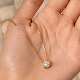 Krystal Couture Bezel Necklace Embellished with SWAROVSKI Crystals