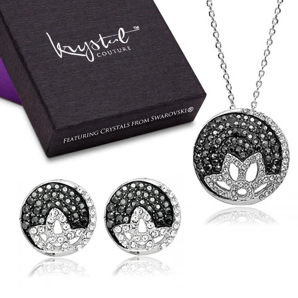 Boxed Phantom Necklace And Earrings Set
