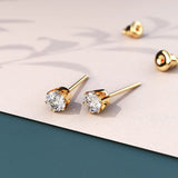 Bullion Gold Medici Glam Gold Stud Earrings
