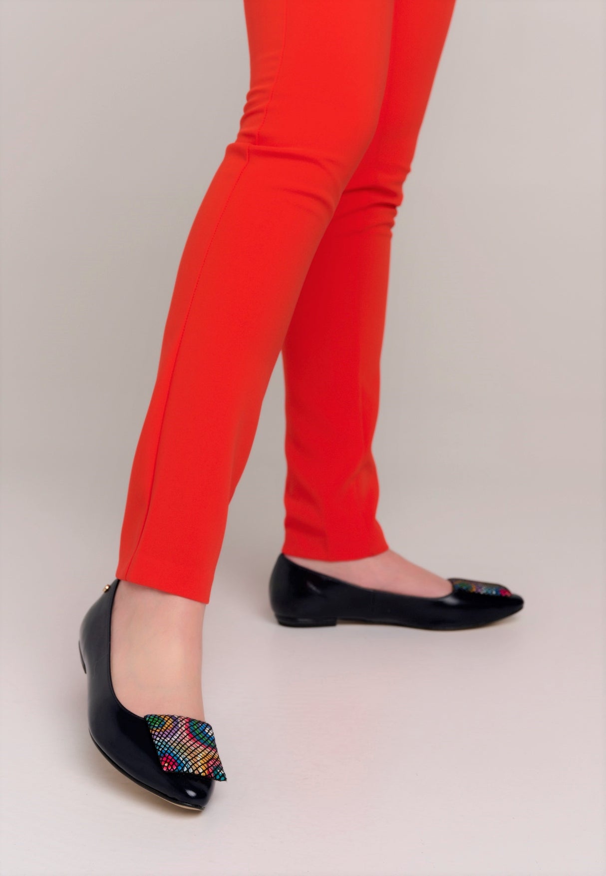 Bosccolo Womens Ballerina - Navy Blue