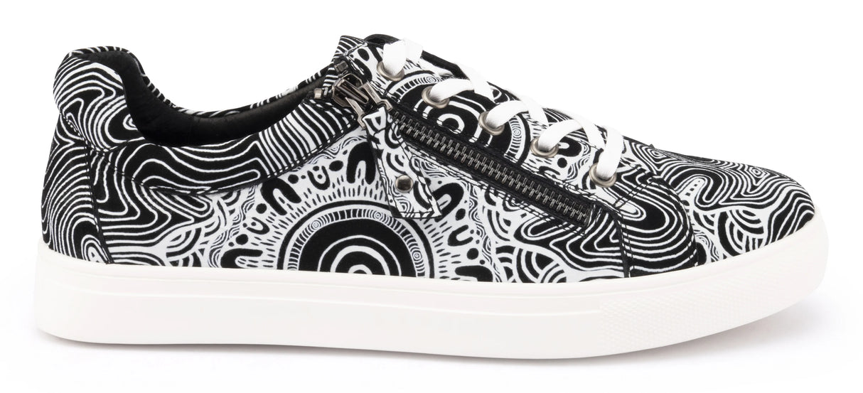 Klouds x Peter Farmer Cara Kard Print Maali Black