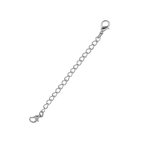 Obsession Necklace Extender Encased in 18k White Gold - 100mm