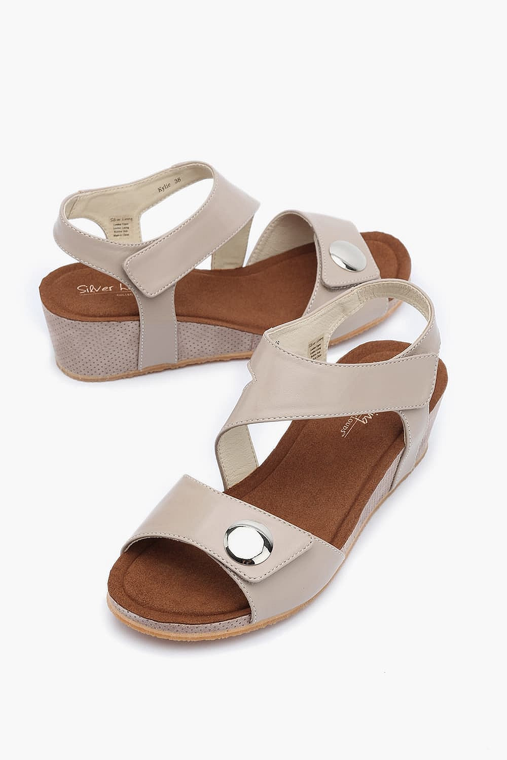 Silver Lining Kylie Polka Taupe