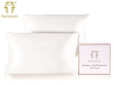 Ramesses Mulberry Silk Pillowcase Twin Pack - White