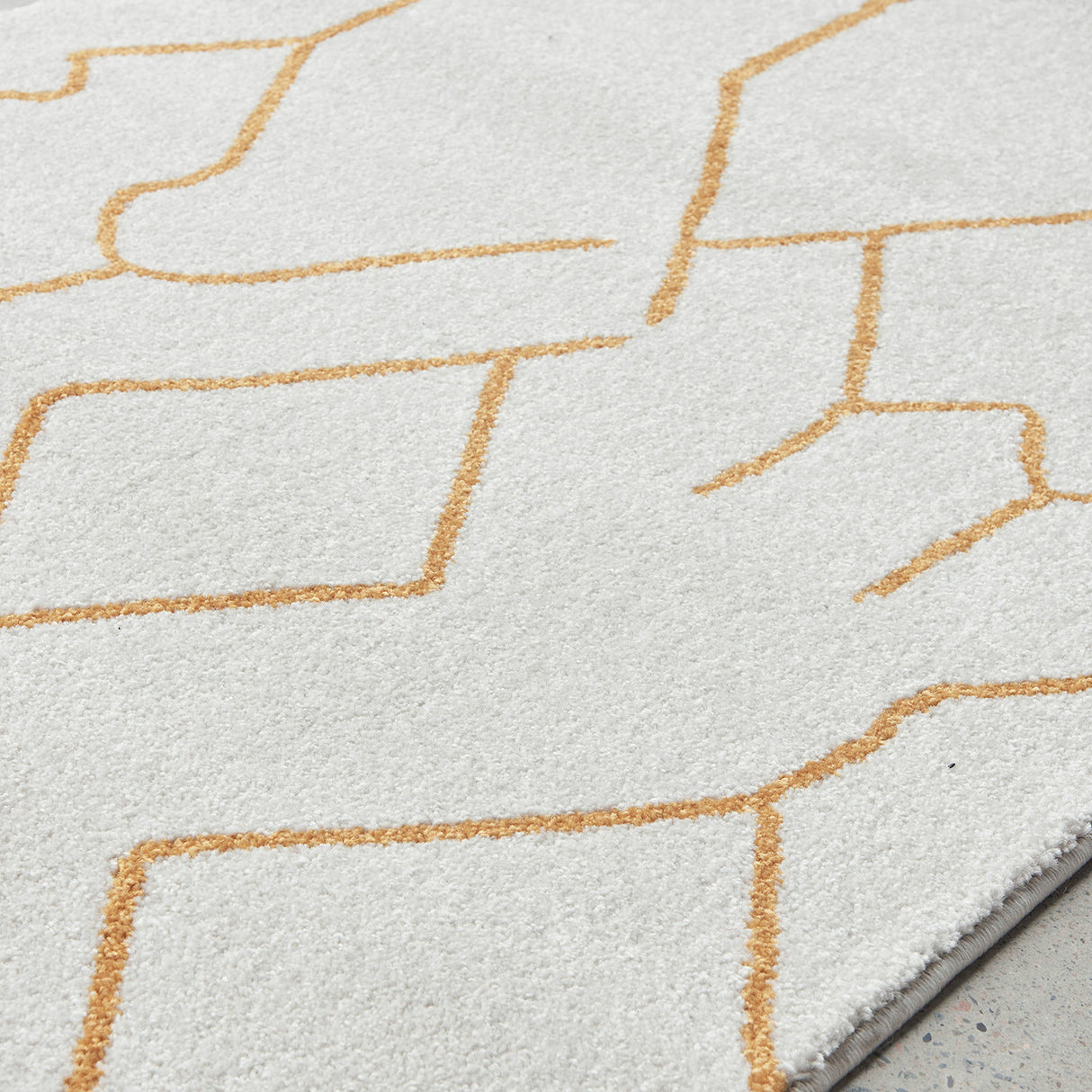 Paradise Ivy Gold Runner Rug
