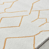 Paradise Ivy Gold Runner Rug