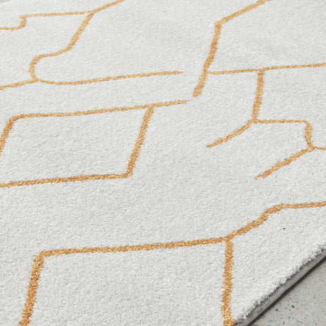 Paradise Ivy Gold Runner Rug