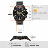 Diesel Spiked Black Watch