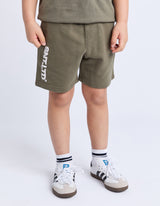 St Goliath Boys Podium Fleece Short - Khaki