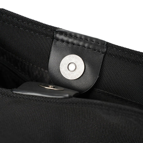 BAMEI Minimalist Water-Resistant Nylon Bucket Bag - Black