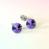 Krystal Couture Apex Krystal Studs Embellished with Swarovski Crystals