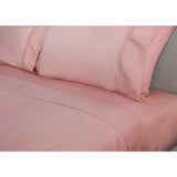 Ramesses Original 2000TC Antibectiral Bamboo Sheet Set - Tea Rose