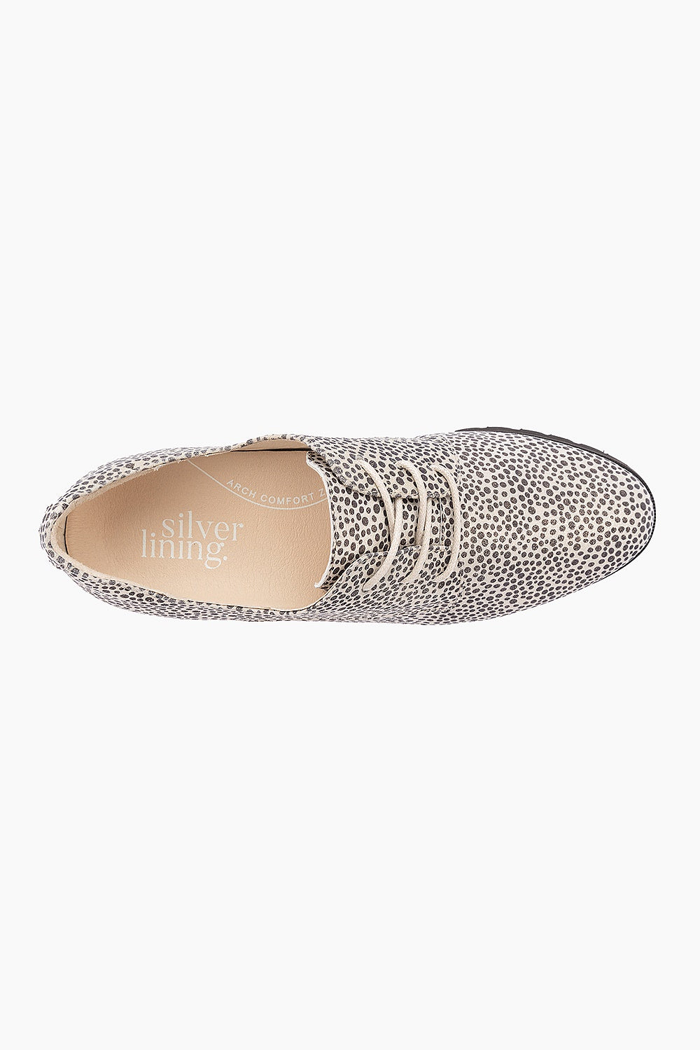 Silver Lining Frenchie Metallic Leopard