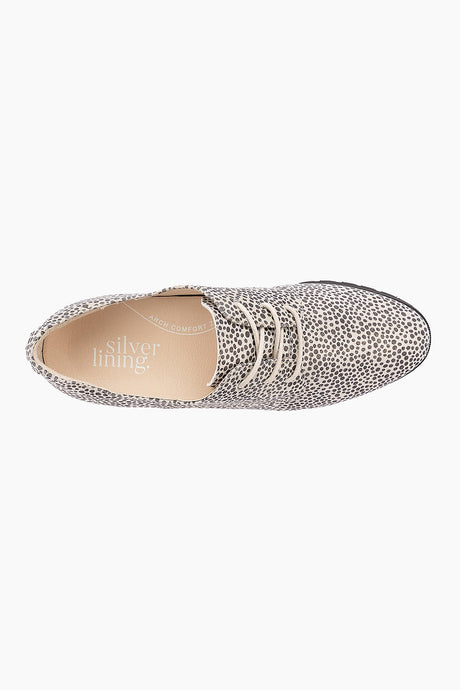 Silver Lining Frenchie Metallic Leopard
