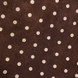 Vintage Polka Dot Suede Tote Bag – Leather Underarm & Shoulder Bag