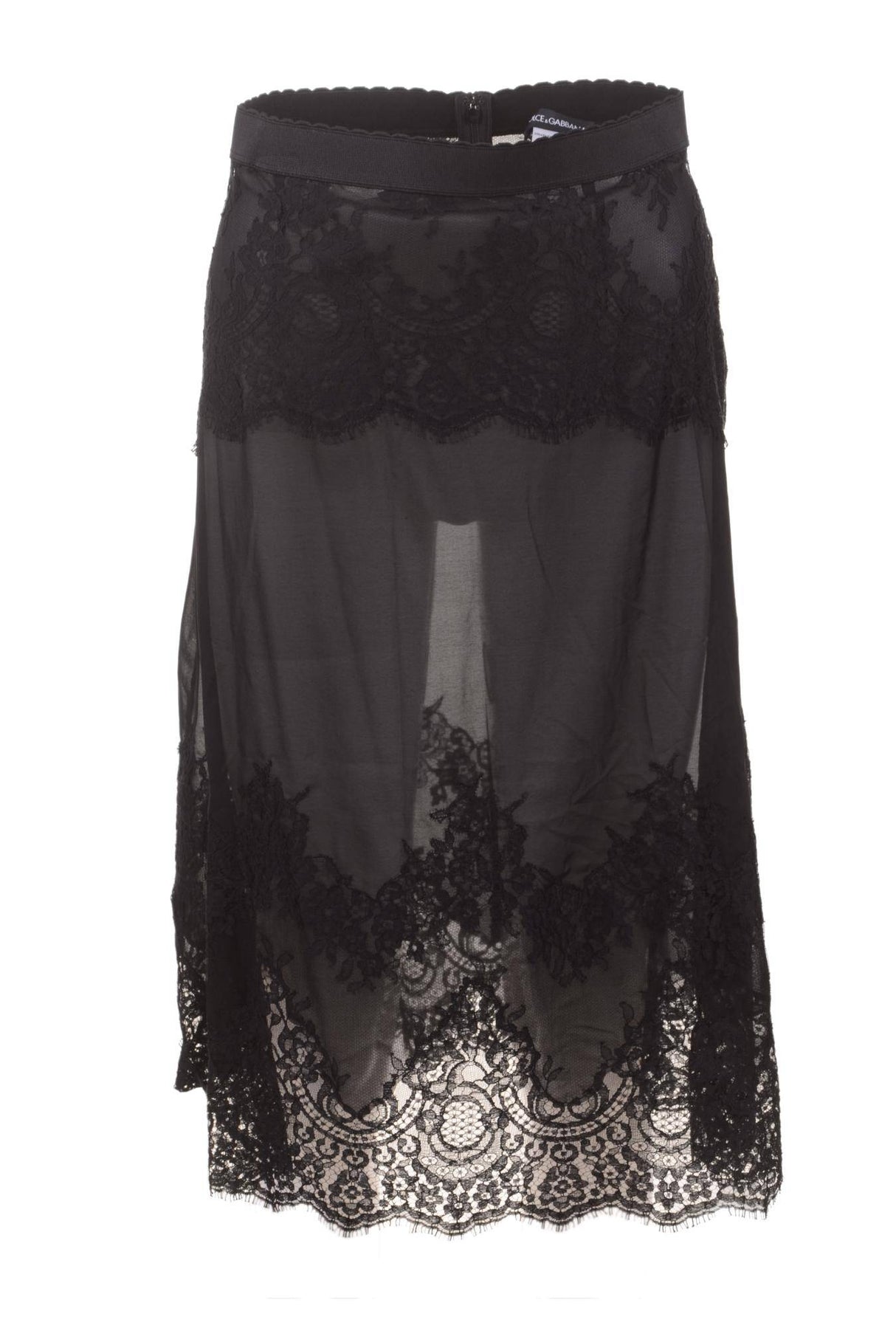 Dolce & Gabbana Women Lingerie Laced Skirt
