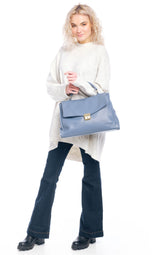 Bosccolo Briefcase - Blue