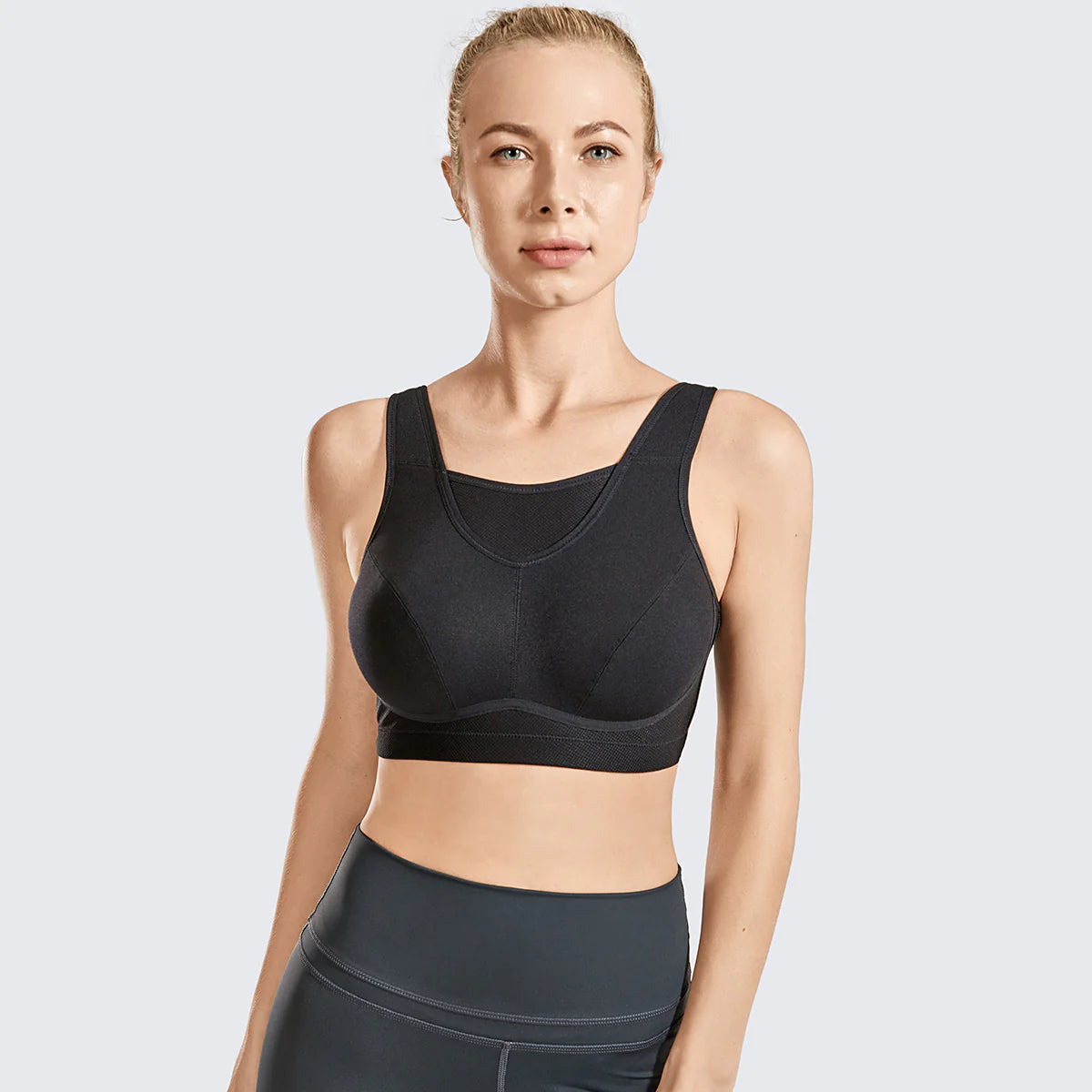 High Support Bounce Control Sports Bra - Black