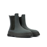 Knit Chelsea Ankle Boots - Charcoal