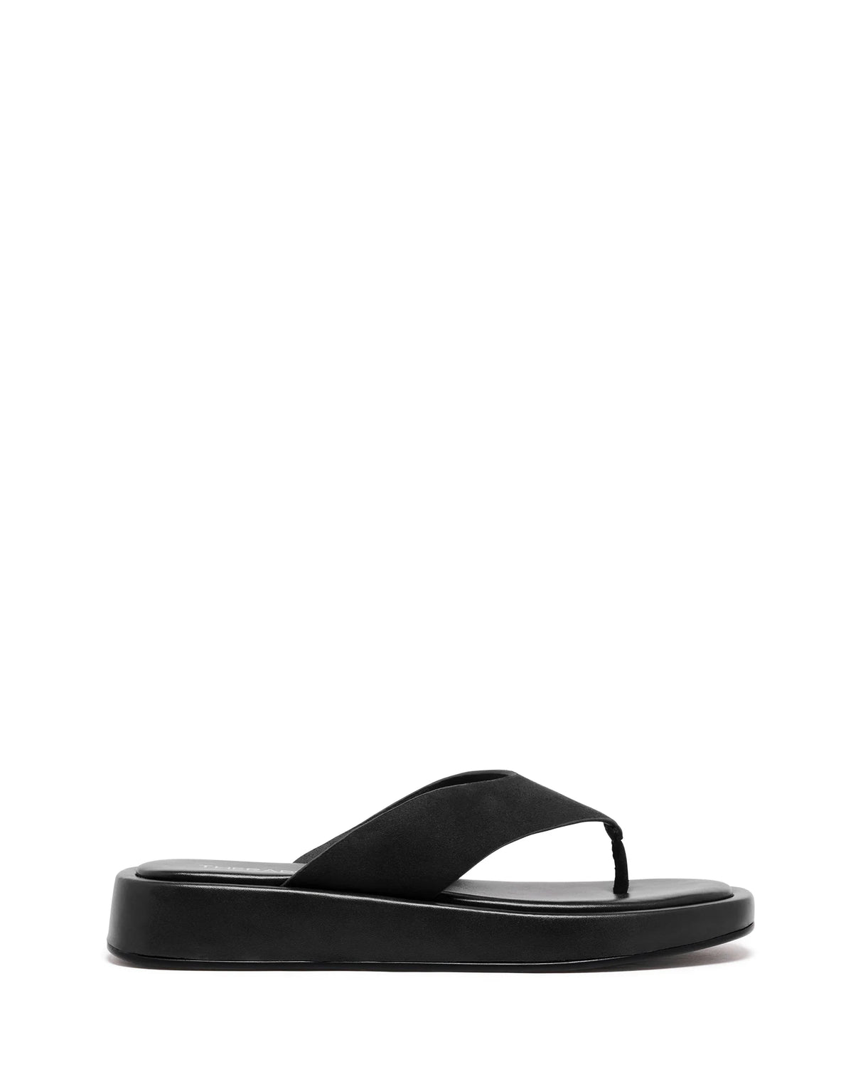 Therapy Veda Black Faux Suede