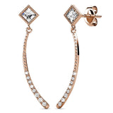 Boxed Sparkling Set Embellished with SWAROVSKI® Crystals In Rose Gold