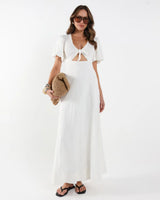 Lost In Lunar Tia Maxi Dress - White
