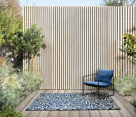 Harlequin Melodic Blue 443608 Outdoor Rug