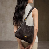 Nalandu Midnight Luxe Large Capacity Tote Bag - Chocolate