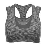 High Impact Full Support Wireless Running Bra - Grey