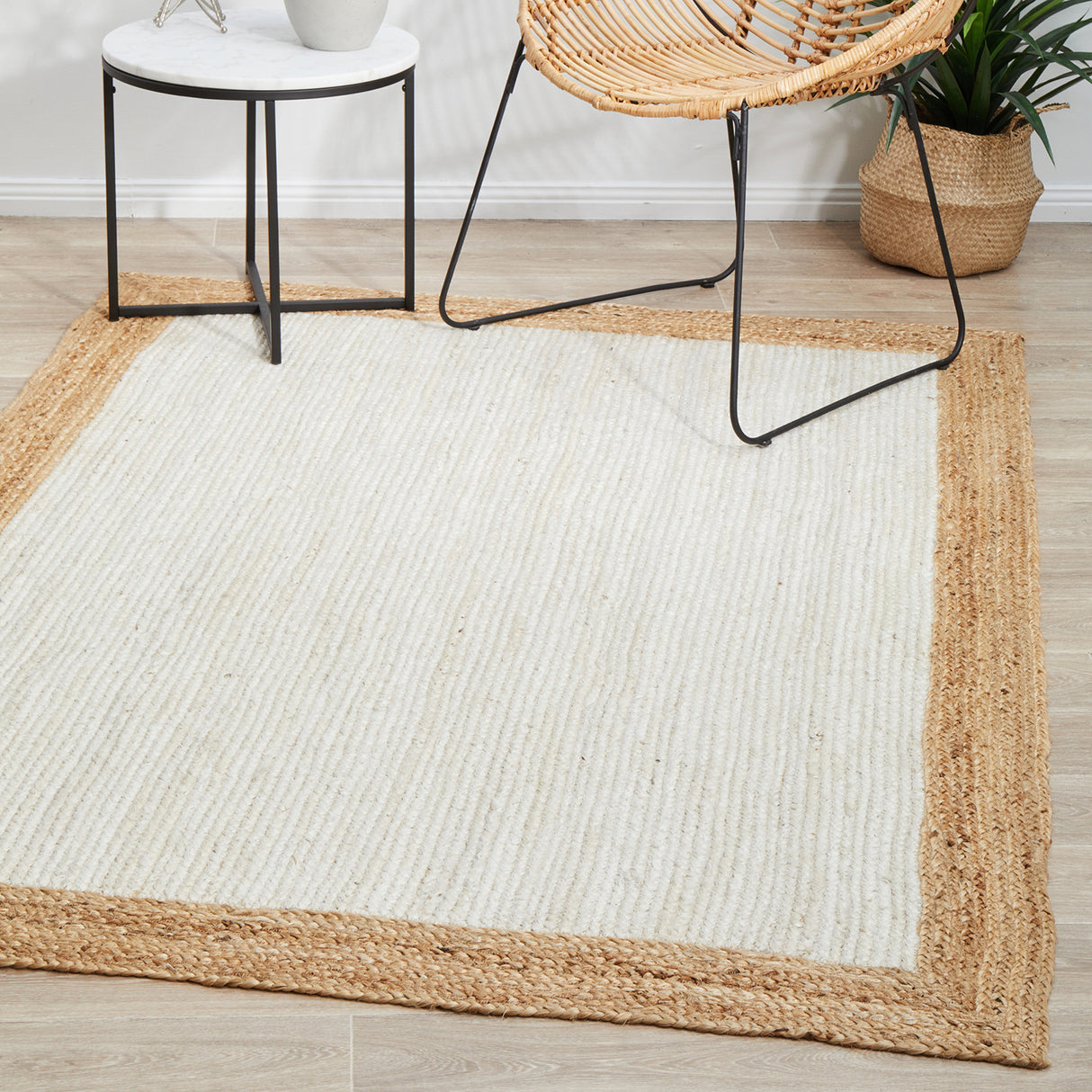 Noosa 333 White Natural Rug