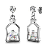 Boxed Cutie Star Necklace And Earrings Set Embellished with SWAROVSKI® Crystals