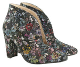 Bosccolo Womens Boots - Flowers On Black