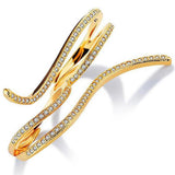 Bullion Gold Adjustable Serpent Shape Fashion Ring