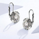 Krystal Couture Diana White Gold Crystal Drop Earrings