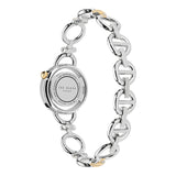 Ted Baker Womens Lilabel Bow White 28mm Two-Tone Bracelet Watch