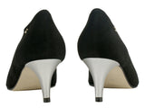 Bosccolo Womens High Heels - Black / Silver