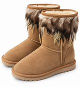 Australian Leather Ugg Classic Feather - Chestnut - AU4