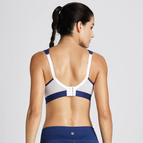 High Impact Bounce Control Wireless Workout Bra - White