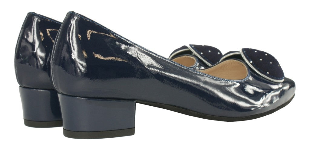 Bosccolo Womens Pumps - Navy Blue