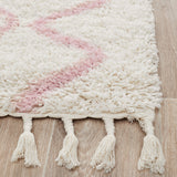 Saffron 11 Pink Runner Rug