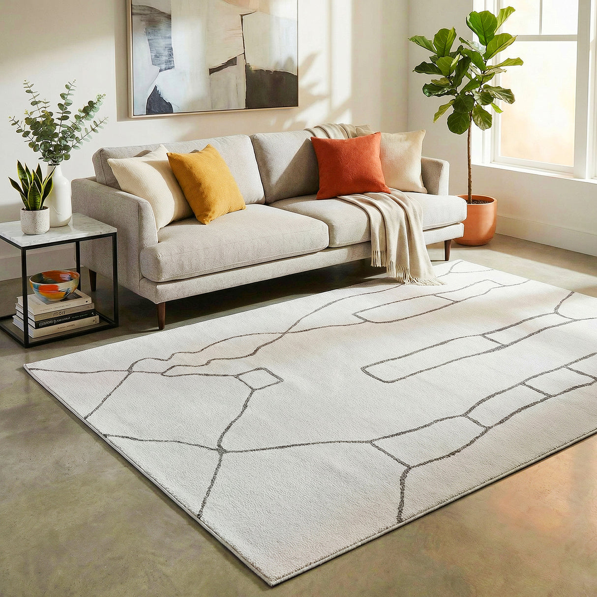 Paradise Amy Grey Rug