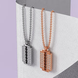 Krystal Couture Glittery Blade Necklace
