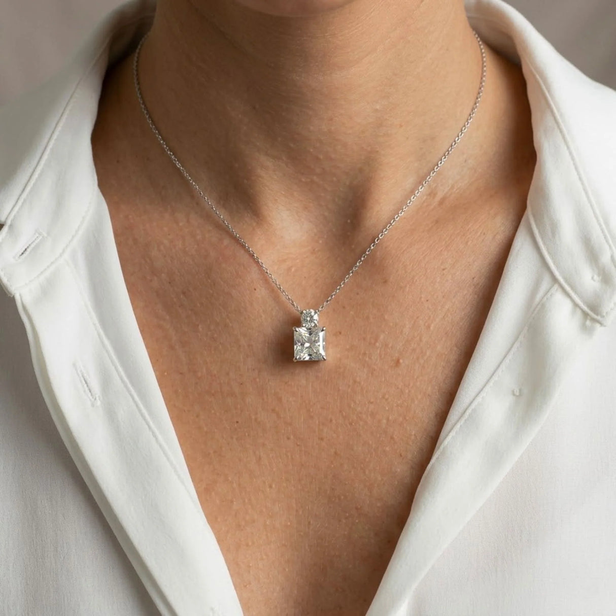 Krystal Couture Treasure Piece Short Necklace Embellished with SWAROVSKI Crystals