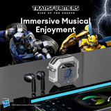Transformers TWS Wireless Earbud Earphones Bluetooth V5.3 Noise Reduction TF-T12 - Black