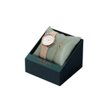 Ted Baker Womens Staciie Hearts Pink 32mm Watch & Bracelet Gift Set